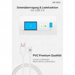 USB auf USB-C Kabel im Set...